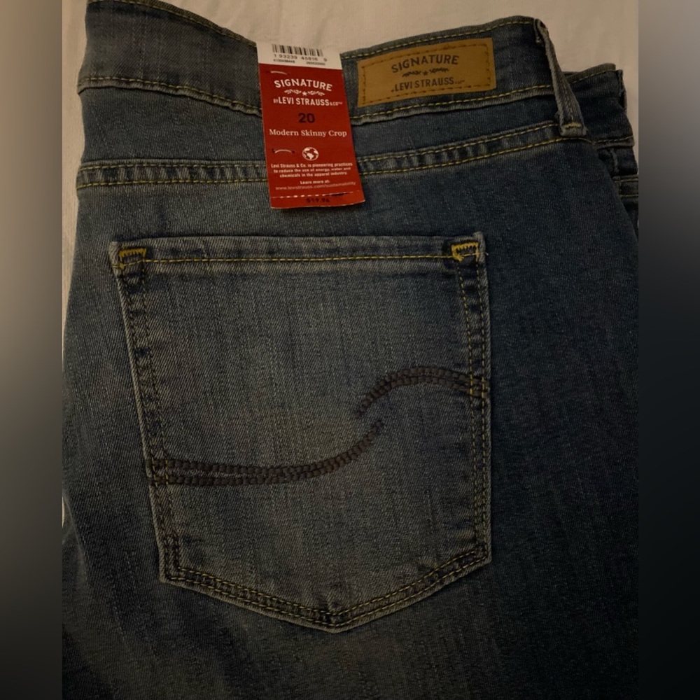 Signature by Levi Strauss Dark Blue Skinny Jeans